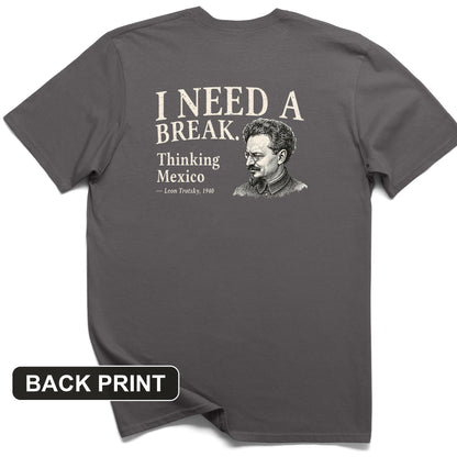 Leon Trotsky Mexico Back Print T-Shirt