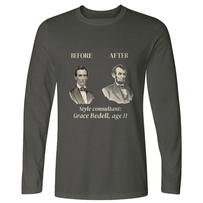 Lincoln Style Consultant Grace Bedell Long Sleeve T-Shirt