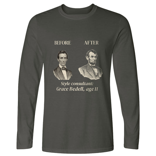 Lincoln Style Consultant Grace Bedell Long Sleeve T-Shirt