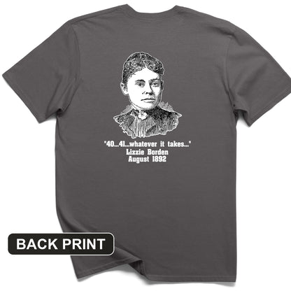 Lizzie Borden Back Print T-Shirt