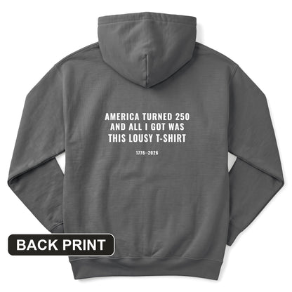 Lousy Back Print Hoodie