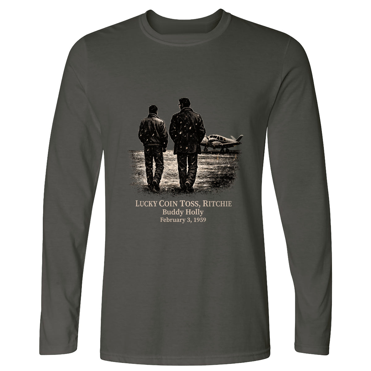 Lucky Coin Toss Long Sleeve T-Shirt