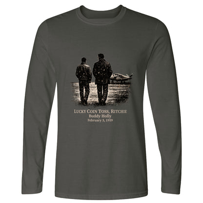 Lucky Coin Toss Long Sleeve T-Shirt