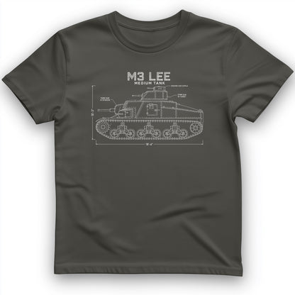 M3 Lee Blueprint T-Shirt