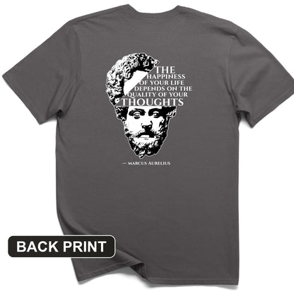 Marcus Aurelius Back Print T-Shirt