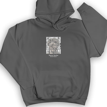 Marcus Aurelius Quote Hoodie
