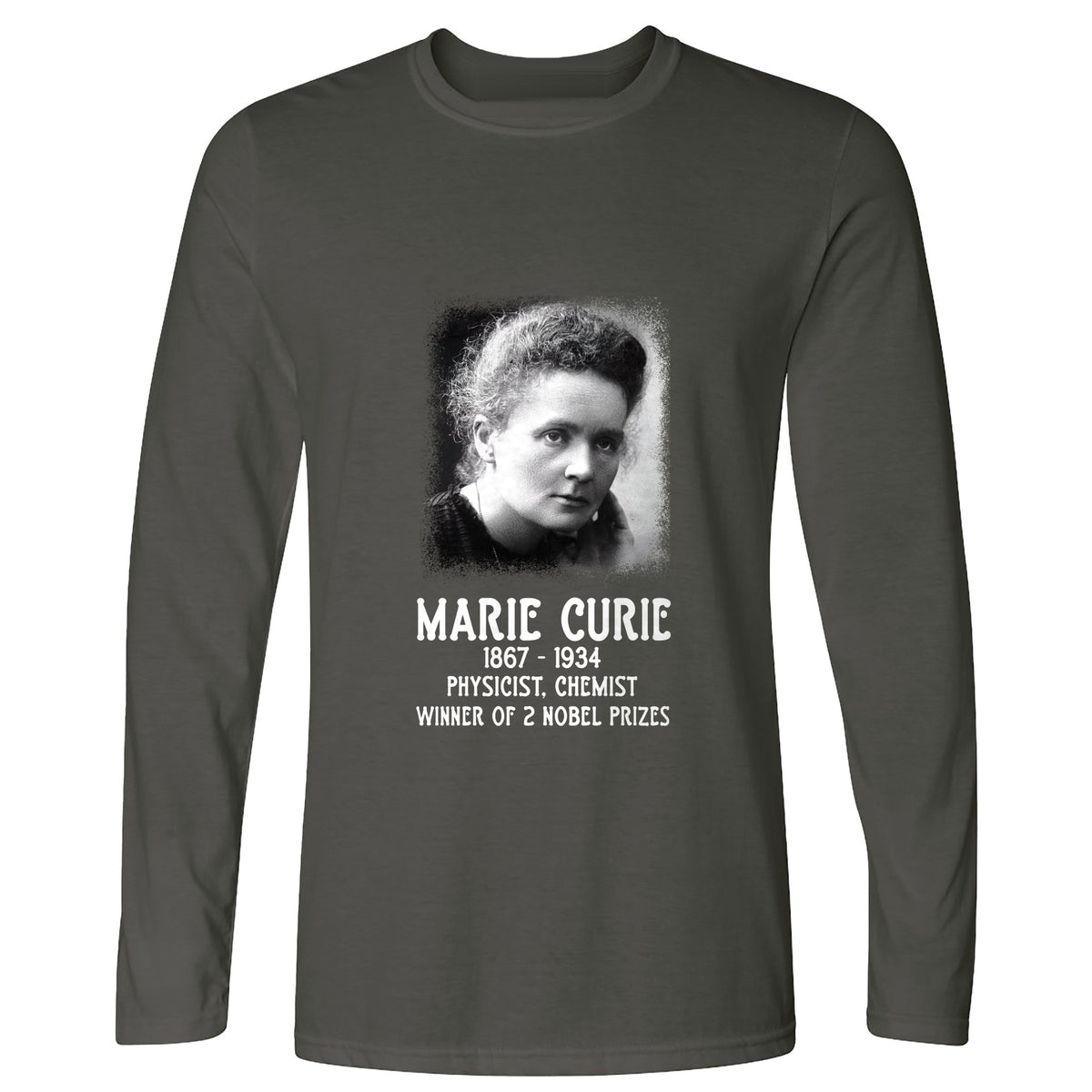 Marie Curie Long Sleeve T-Shirt