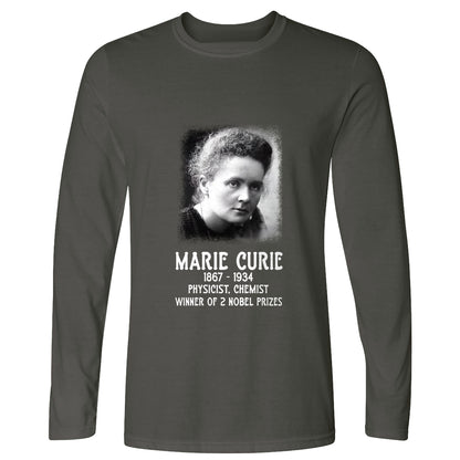 Marie Curie Long Sleeve T-Shirt