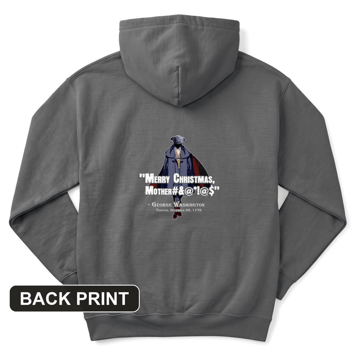 Merry Christmas Mother #%@#$!@ Back Print Hoodie