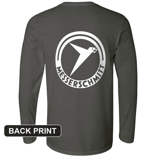 Messerschmitt Back Print Long Sleeve T-Shirt