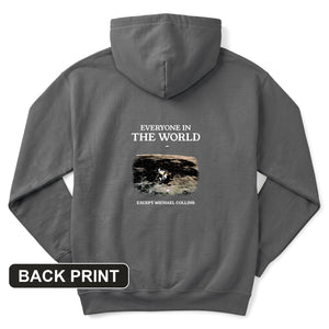 Michael Collins Back Print Hoodie