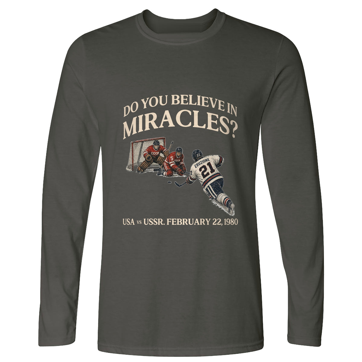 Miracle on Ice Long Sleeve T-Shirt