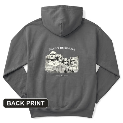 Mount Rushmore Back Print Hoodie