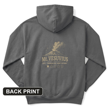 Mount Vesuvius Back Print Hoodie