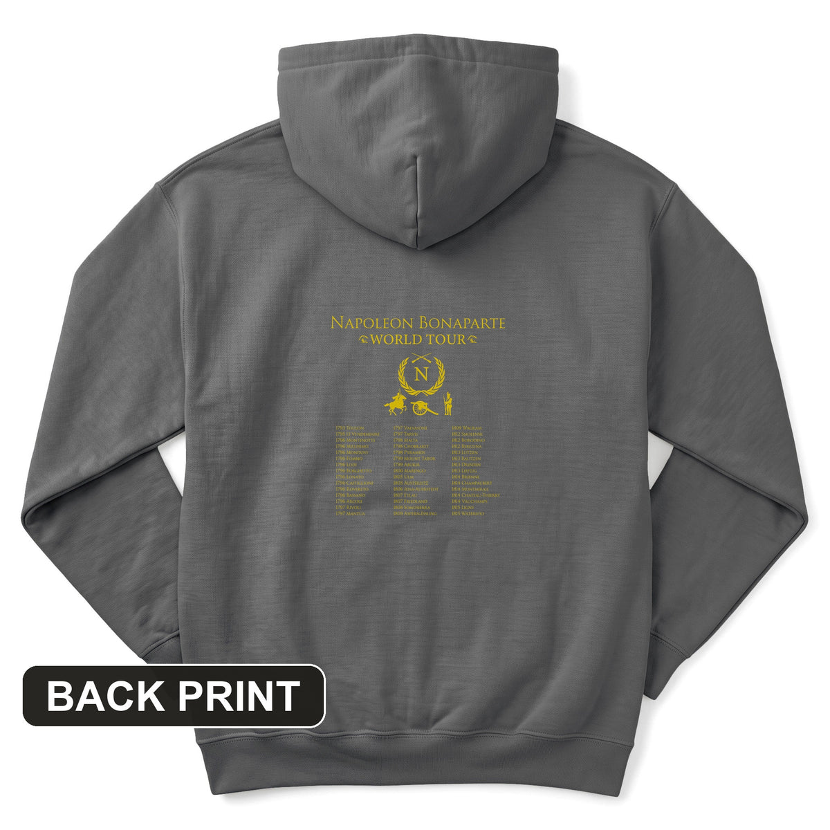 Napoleon World Tour Back Print Hoodie