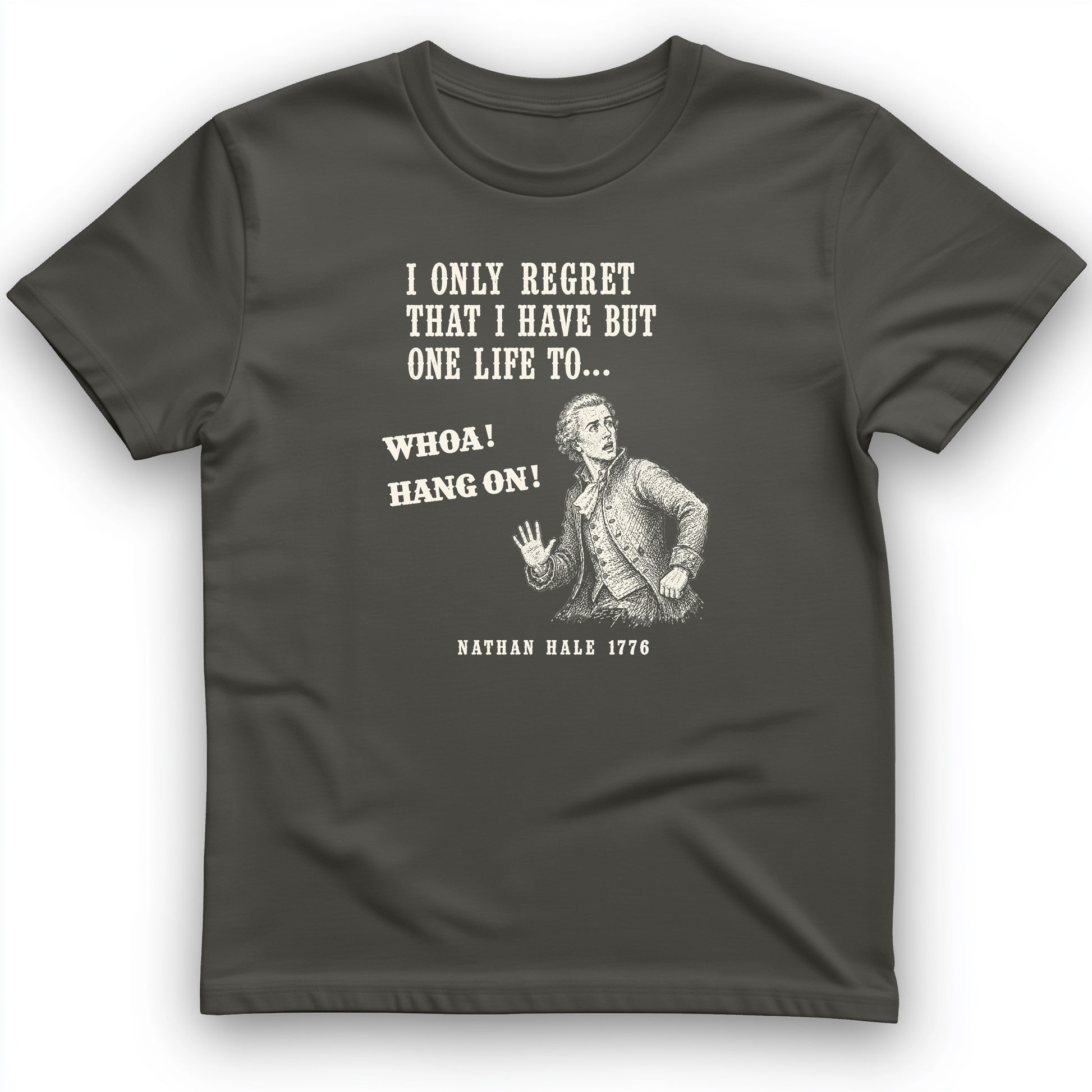Nathan Hale Whoa Hang On T-Shirt