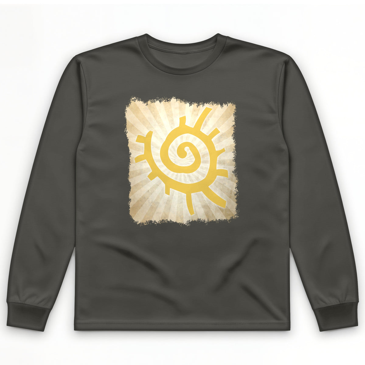 Native American Sun Symbol Long Sleeve T-Shirt