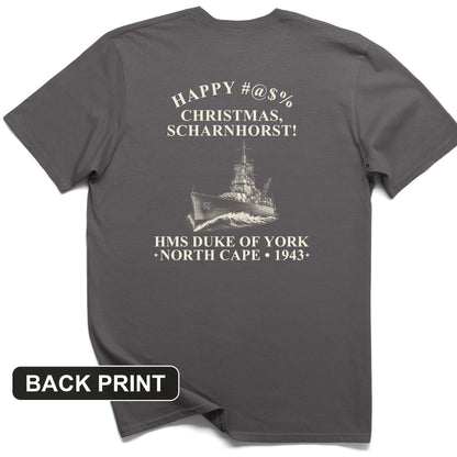 North Cape Scharnhorst Back Print T-Shirt