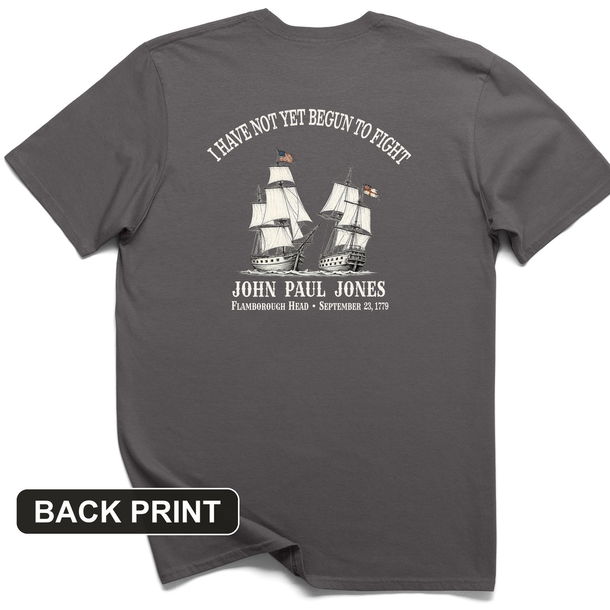 Not Yet Begun to Fight Back Print T-Shirt