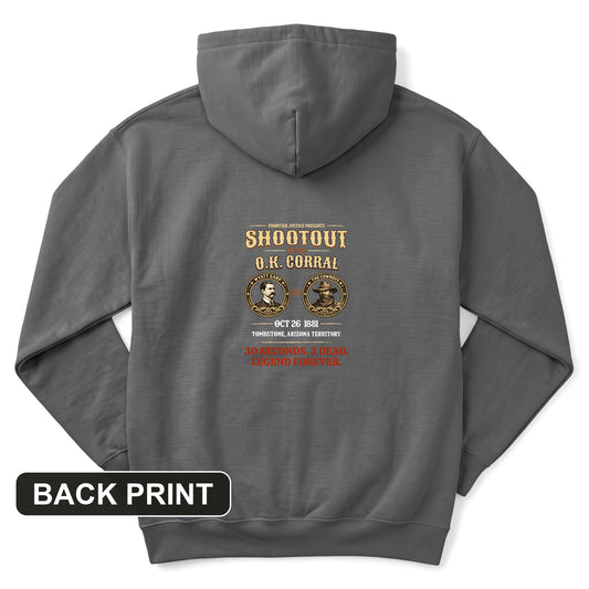 OK Corral Back Print Hoodie