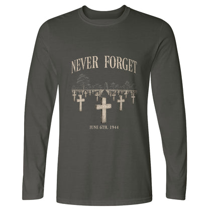 Omaha Cemetery Long Sleeve T-Shirt