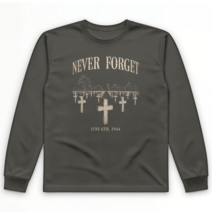 Omaha Cemetery Long Sleeve T-Shirt