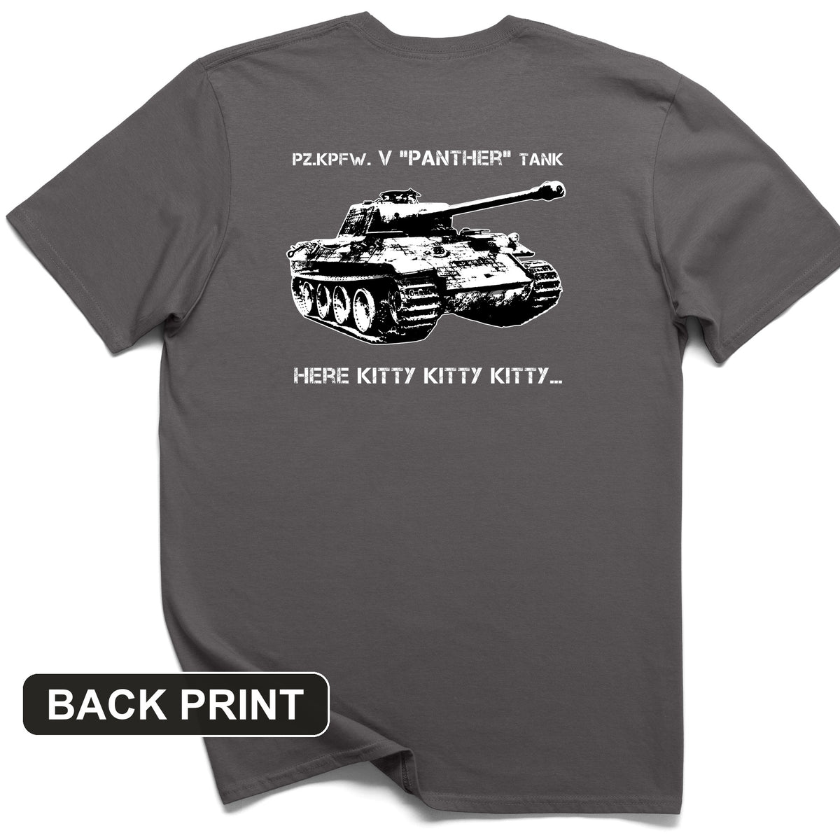 Panther Back Print T-Shirt