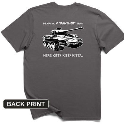 Panther Back Print T-Shirt