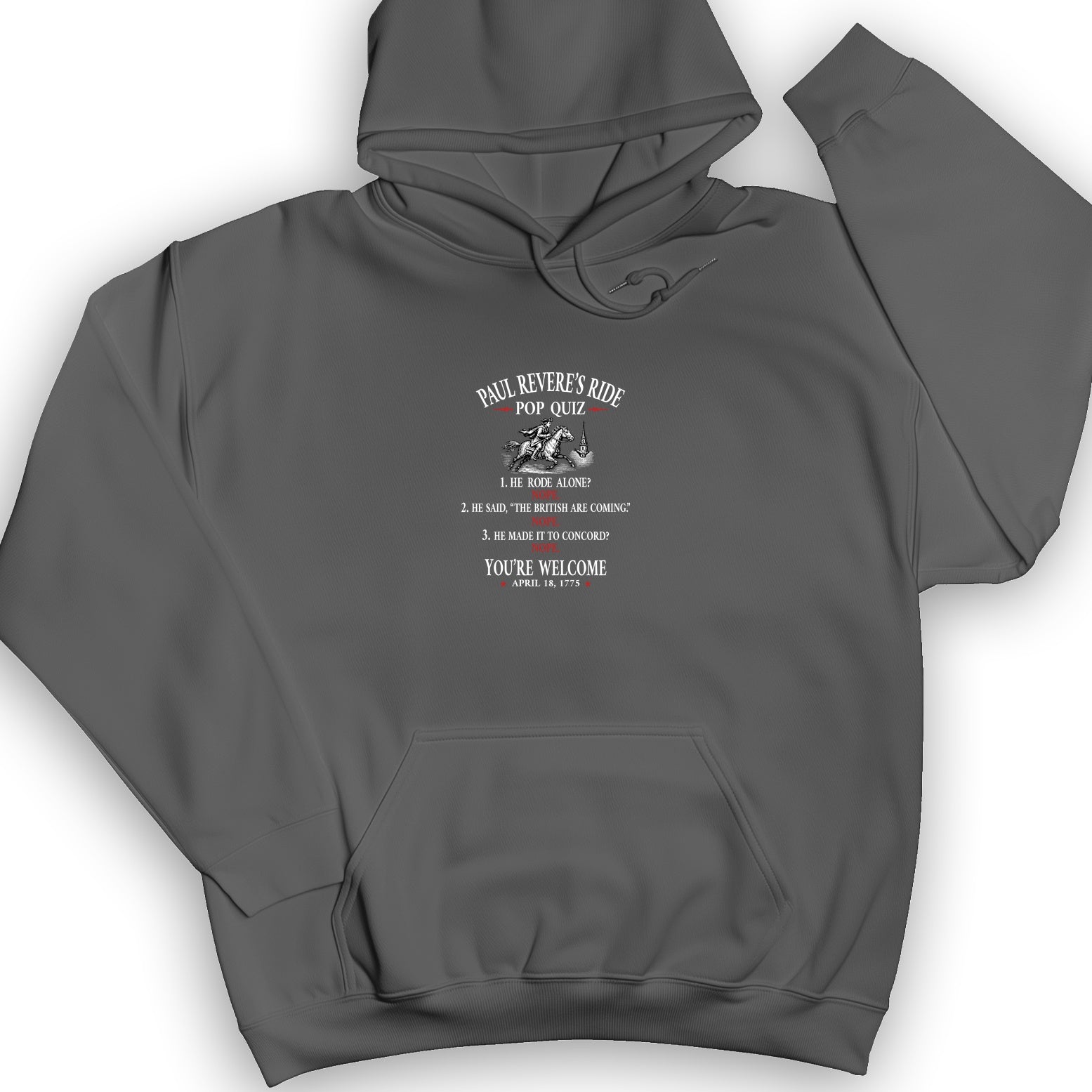 Paul Revere Quiz Hoodie