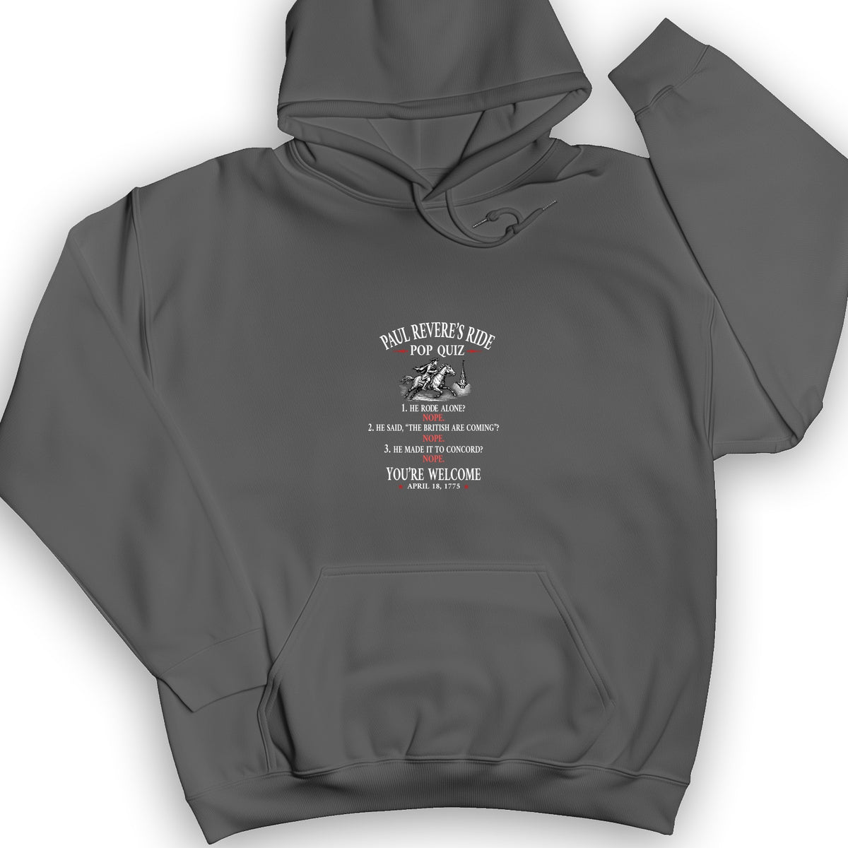 Paul Revere Quiz Hoodie