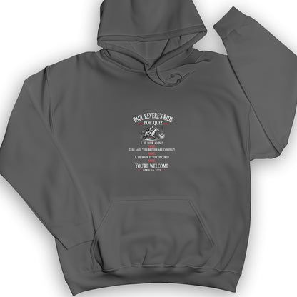 Paul Revere Quiz Hoodie