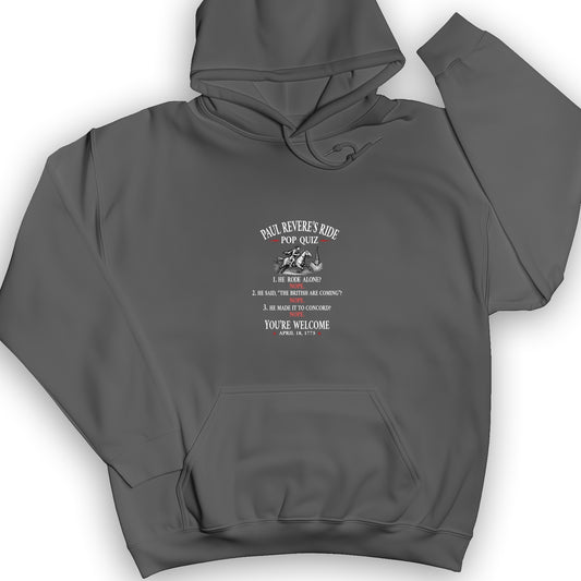 Paul Revere Quiz Hoodie
