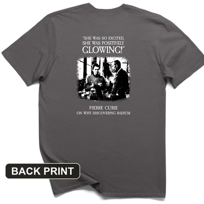 Pierre Curie Back Print T-Shirt