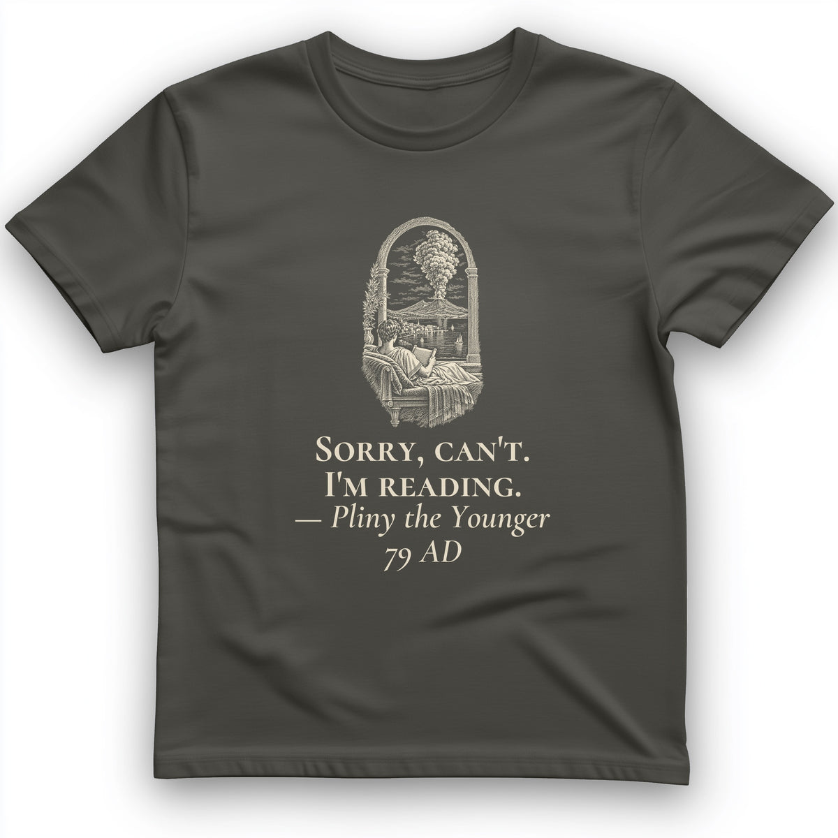 Pliny Sorry Cant Im Reading T-Shirt