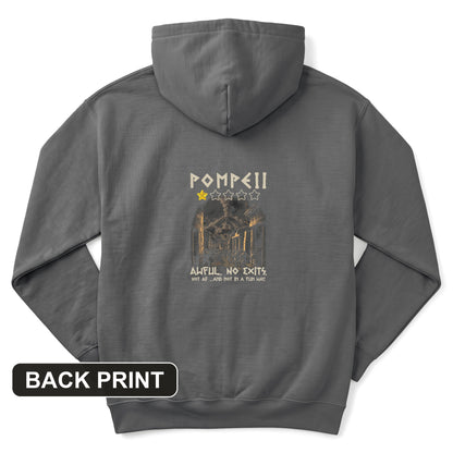 Pompeii 1 Star Back Print Hoodie