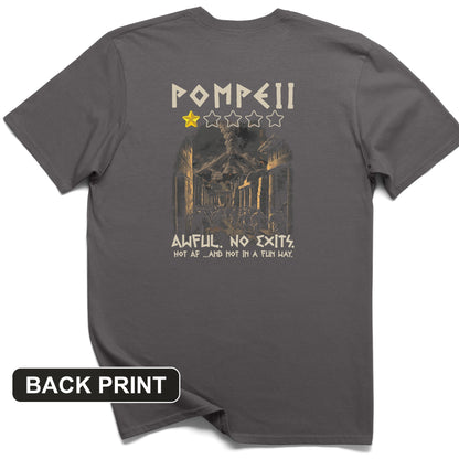 Pompeii 1 Star Back Print T-Shirt