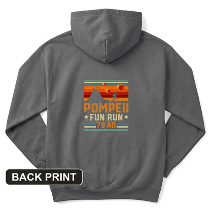 Pompeii "Fun" Run Back Print Hoodie