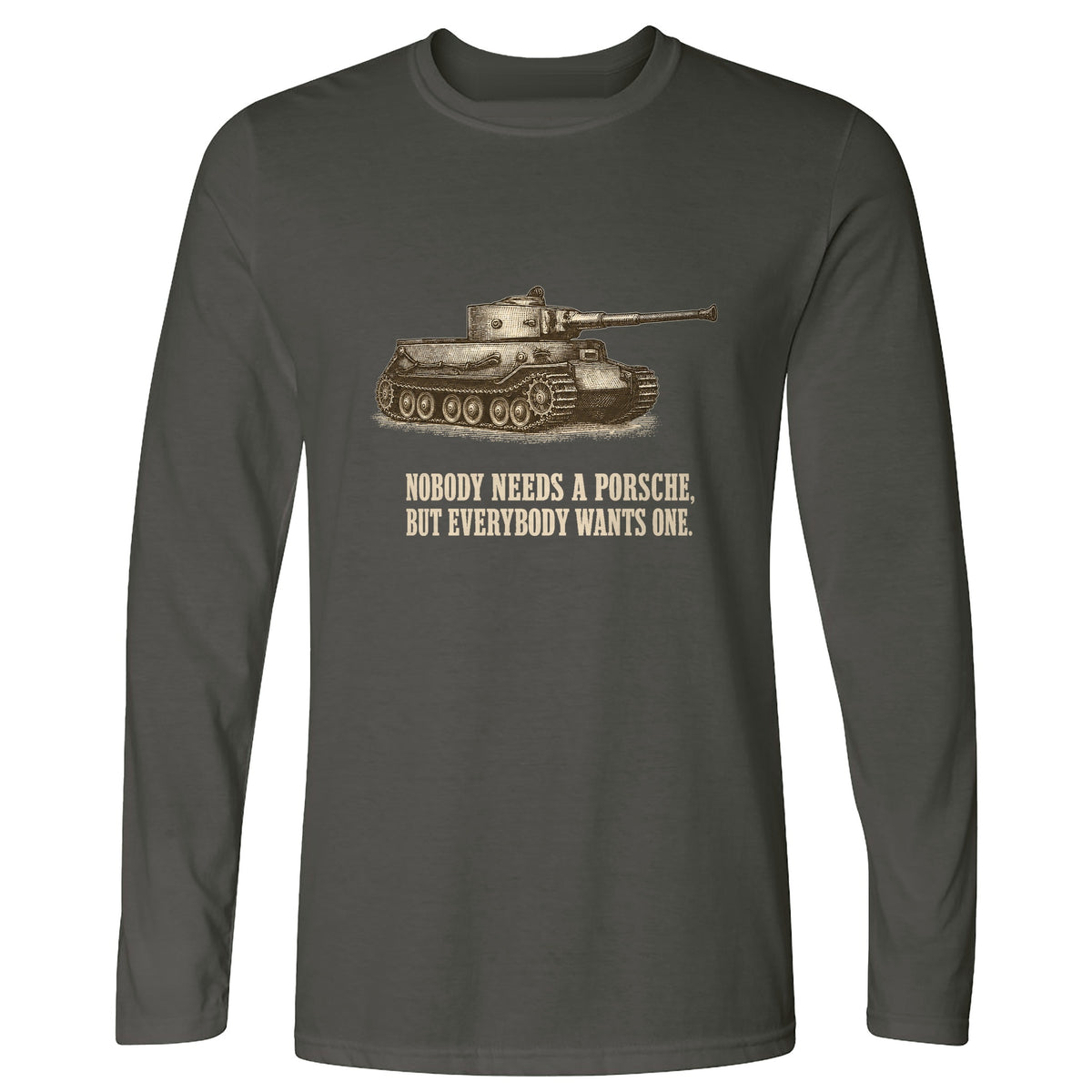 Porsche Tiger Long Sleeve T-Shirt