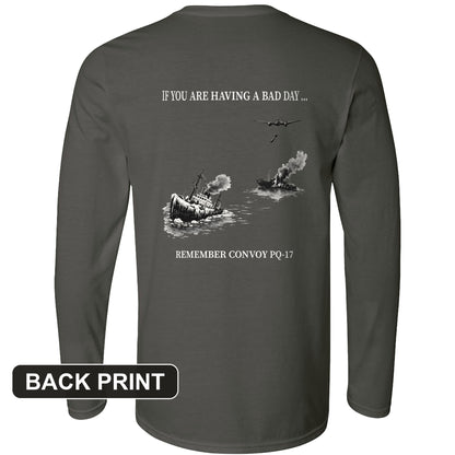 Pq-17 Back Print Long Sleeve T-Shirt