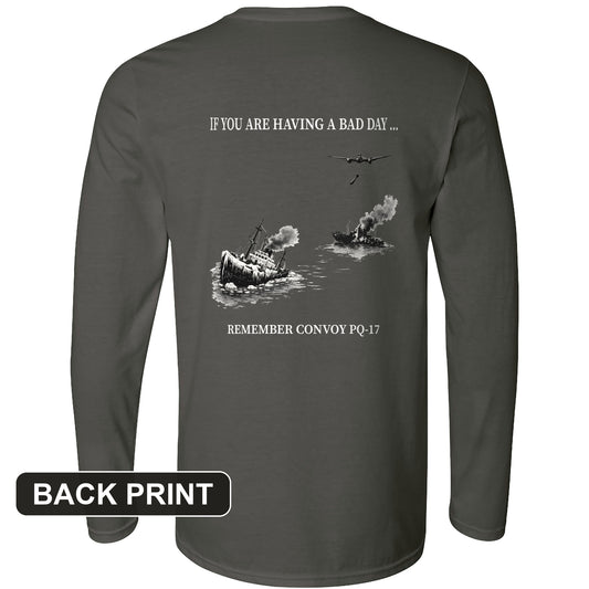 Pq-17 Back Print Long Sleeve T-Shirt