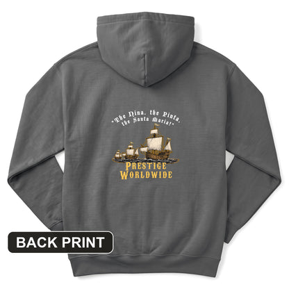 Prestige Worldwide Back Print Hoodie