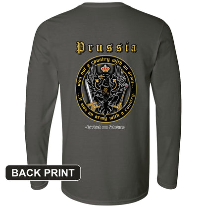 Prussia Back Print Long Sleeve T-Shirt