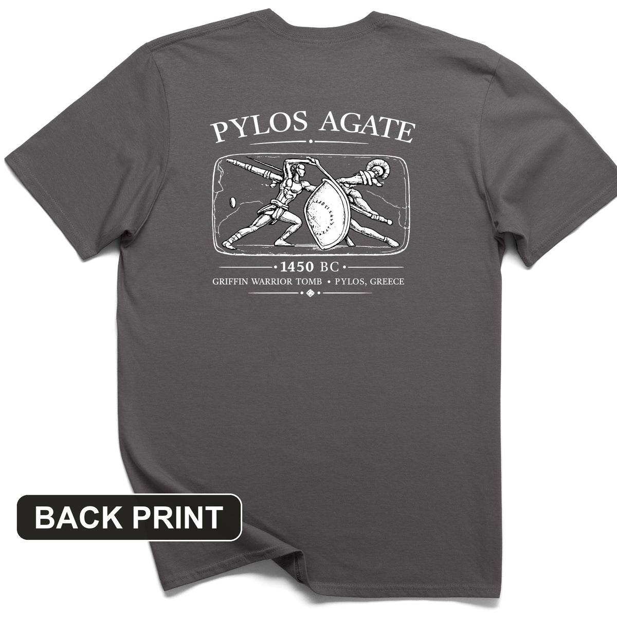 Pylos Agate Back Print T-Shirt