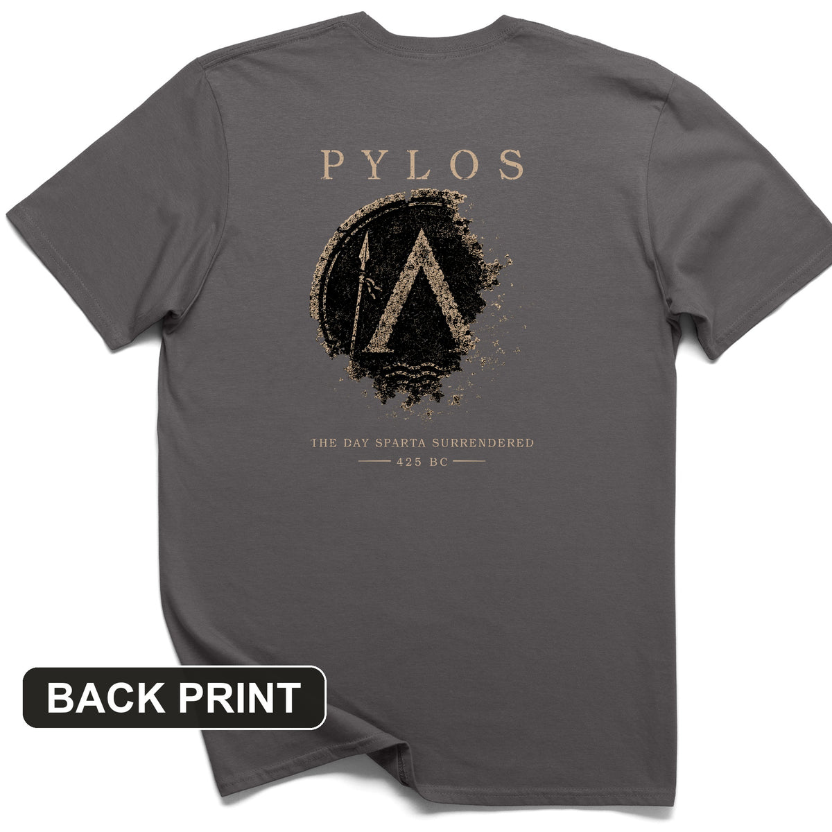 Pylos Back Print T-Shirt