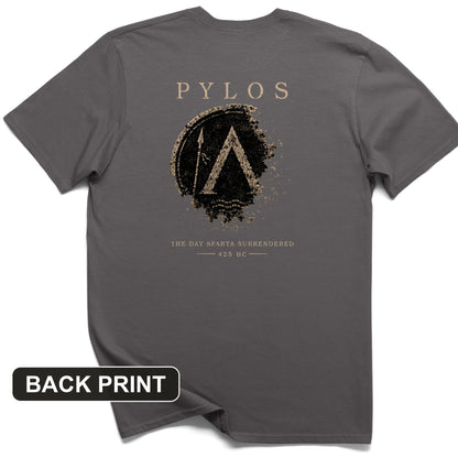 Pylos Back Print T-Shirt
