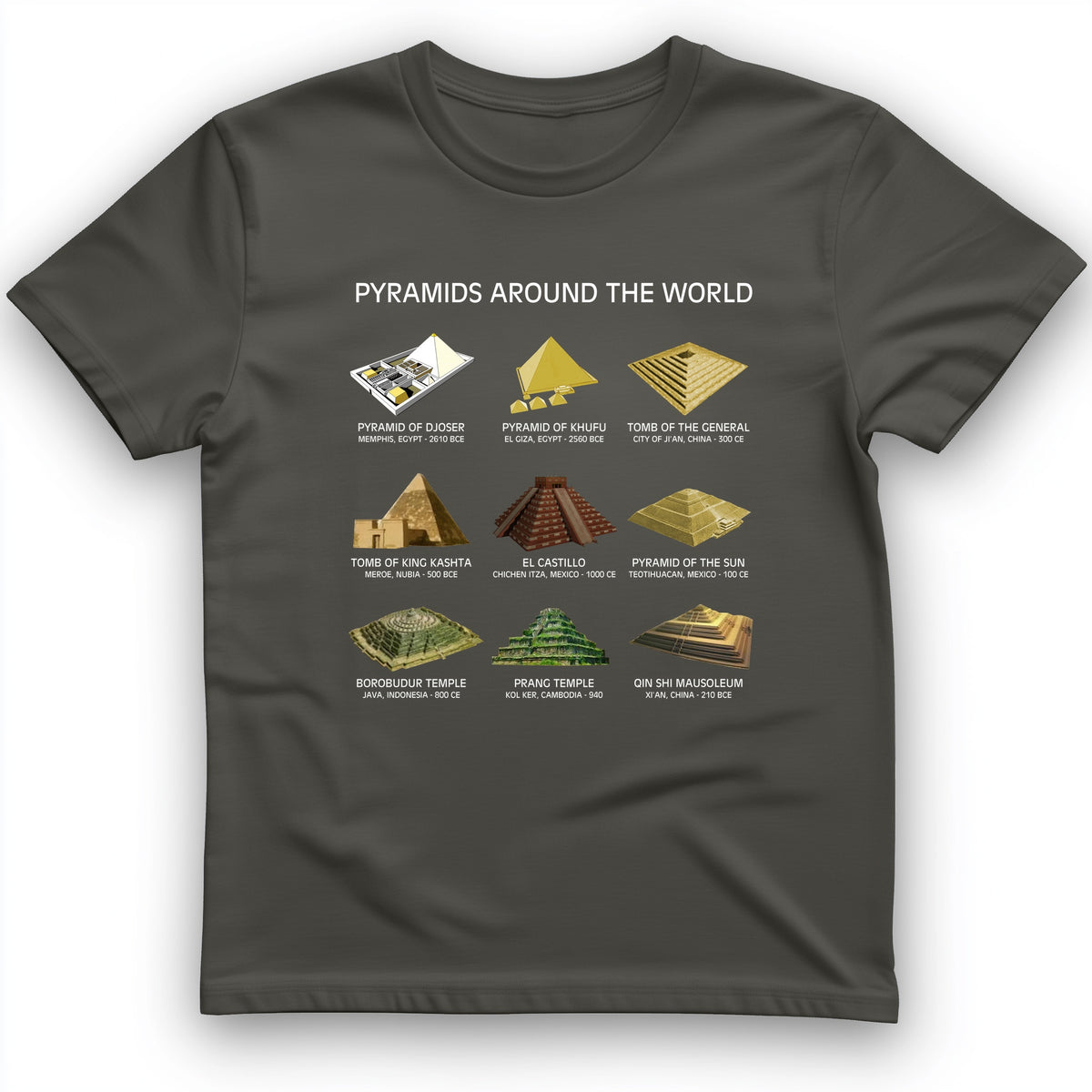 Pyramids Of The World T-Shirt