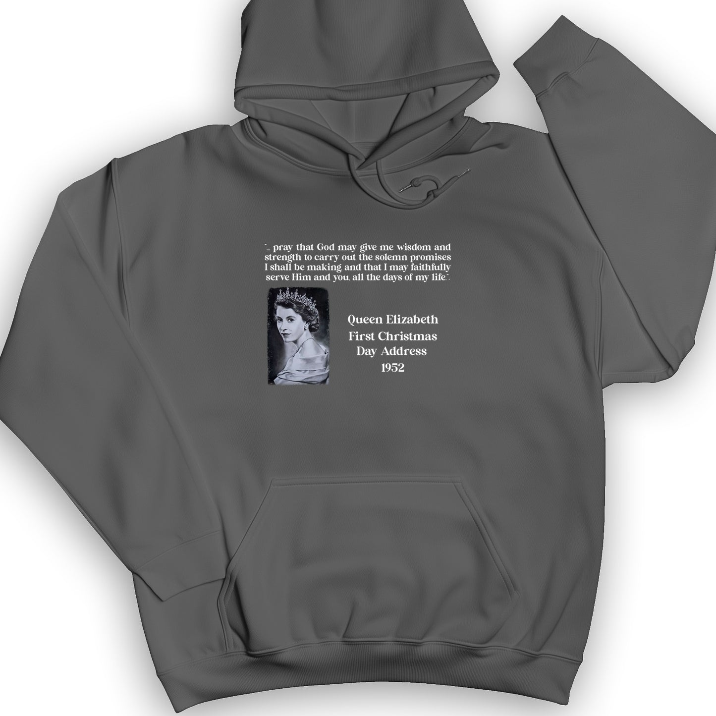 Queen Elizabeth II Xmas Address Hoodie