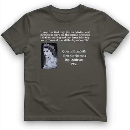 Queen Elizabeth II Xmas Address T-Shirt
