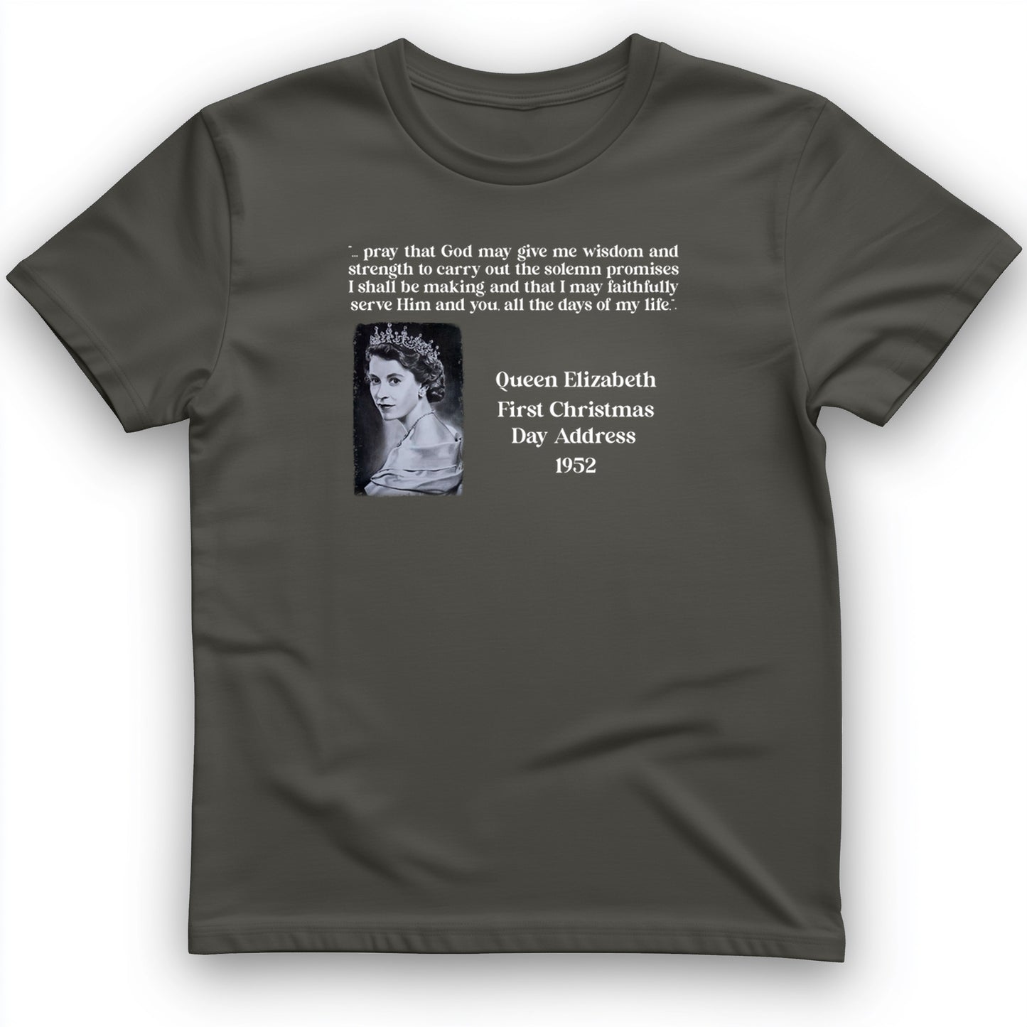 Queen Elizabeth II Xmas Address T-Shirt