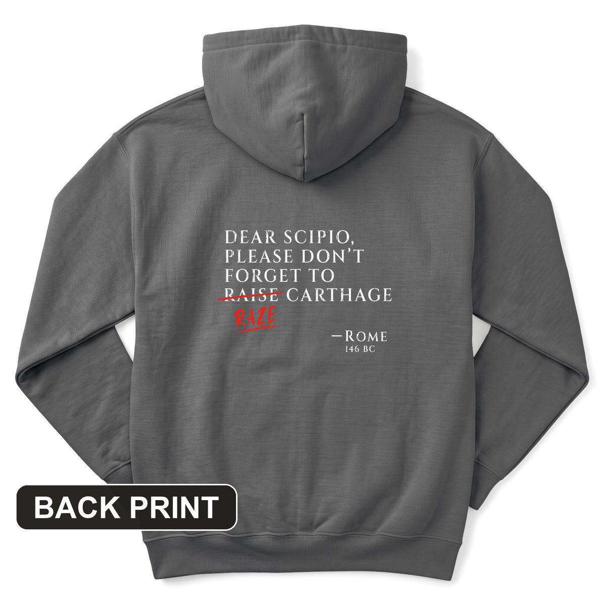 Raze Carthage Back Print Hoodie
